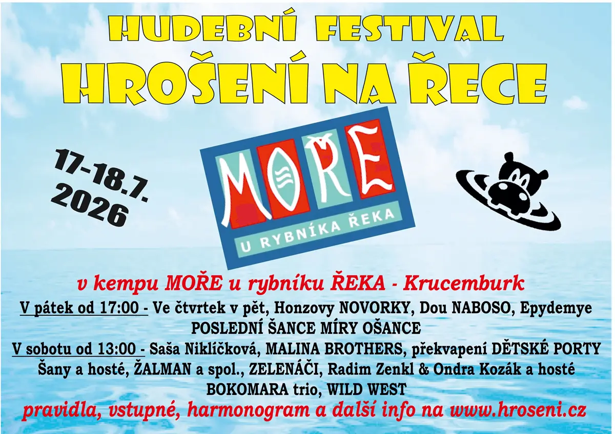 HROŠENÍ NA ŘECE 2026