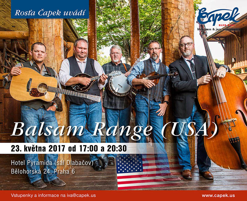 Koncert Balsam Range v Praze