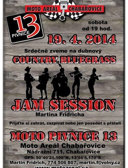 Jam Session a jiné akce v Pivnici
